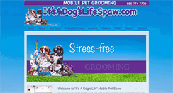 Desktop Screenshot of itsadogslifespaw.com